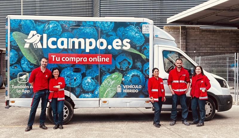 Alcampo abre un proceso de selección para incorporar más de 80 repartidoras y repartidores a domicilio en Madrid