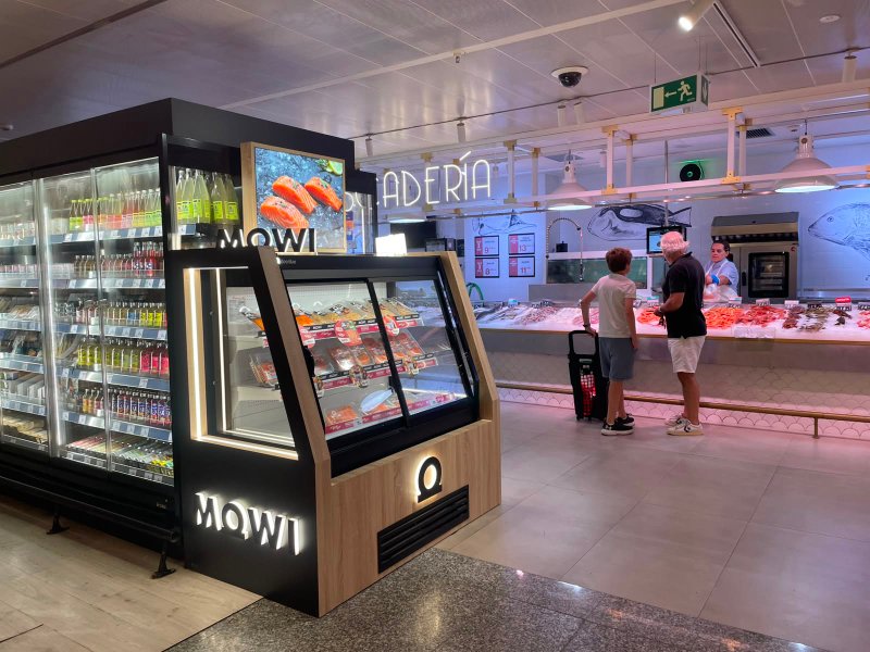 Mowi lleva su gama de salmón noruego a El Corte Inglés Alexandre Rosselló de Palma de Mallorca