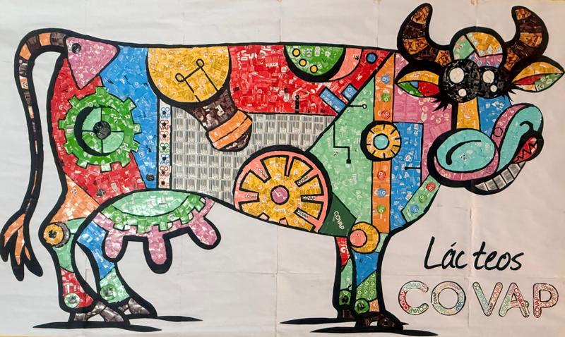 La 11ª edición de Diseña con COVAP bate récord de participación con 182 colegios y convierte el arte escolar en envases de leche